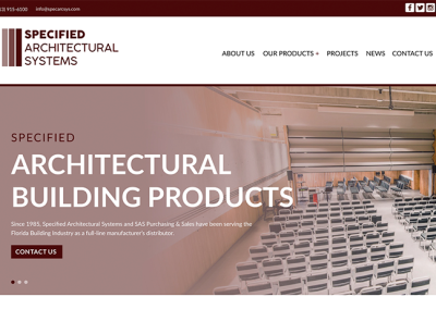 Specified Architectural Systems